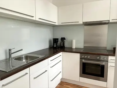 Küche/Küchenzeile in der Unterkunft Apartment Sonnige Wohnung by Interhome