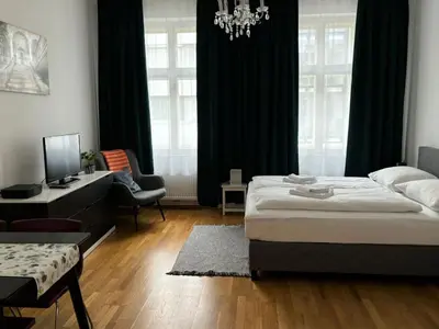 Ein Bett oder Betten in einem Zimmer der Unterkunft Apartment Zentral & ruhig by Interhome