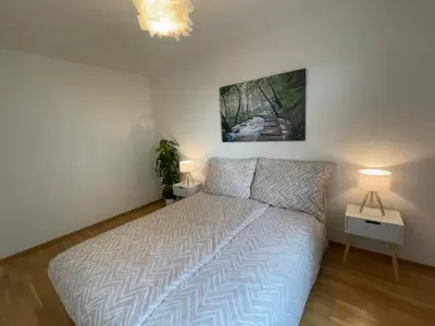 Grundriss der Unterkunft Central Stylish Apartment with Free Parking & Balcony