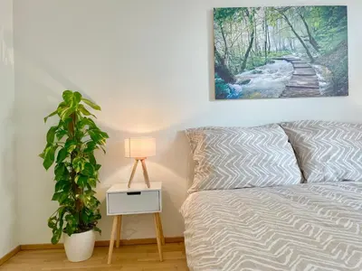 Grundriss der Unterkunft Central Stylish Apartment with Free Parking & Balcony