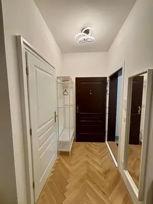 Grundriss der Unterkunft Lovely Apt with Private Garden and AC in Prime Location