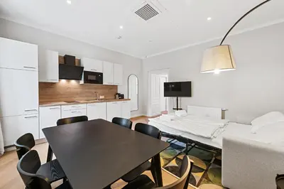 Küche/Küchenzeile in der Unterkunft Kaiser Apartments - Central Vienna