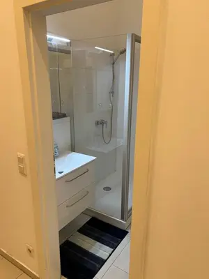 Ein Badezimmer in der Unterkunft Lory nice Apartment