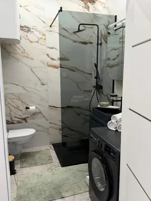 Ein Badezimmer in der Unterkunft Laura Star Apartment