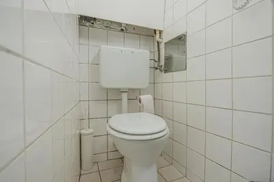 Ein Badezimmer in der Unterkunft Charming 1BR Apartment Long Stay Prater & Danube