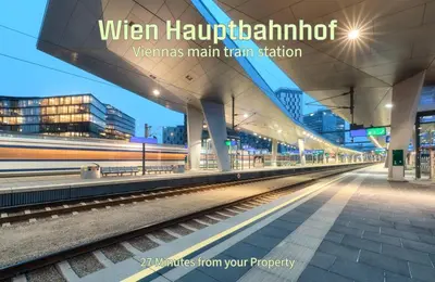 Grundriss der Unterkunft 5-Min to Danube , Stylish 1BR Apt, for Longstays