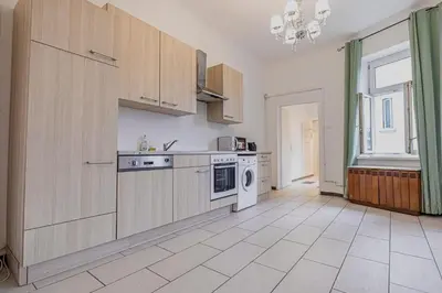 Küche/Küchenzeile in der Unterkunft Near Danube & Praterstern Apartment for Longstays