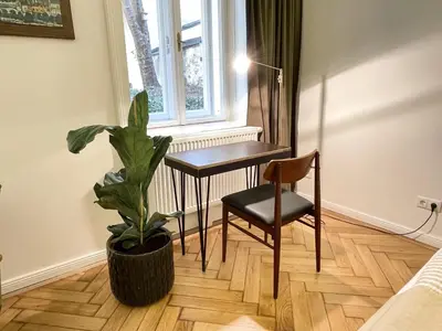 Grundriss der Unterkunft Elegantes Zimmer mit eigenem Bad nahe Hbf, Zentrum