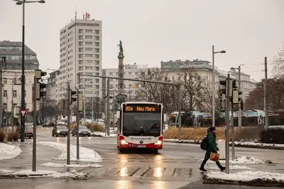 Stylisches und geräumiges Apartment direkt am Prater im Winter