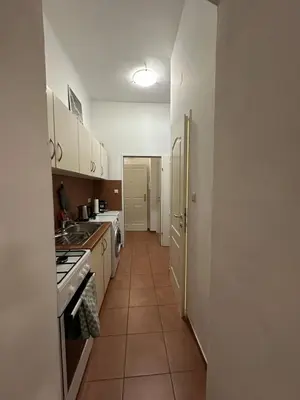 Küche/Küchenzeile in der Unterkunft Viennese Nest Apartment