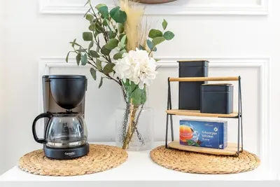 Kaffee-/Teezubehör in der Unterkunft Expats and relocation - Only Monthly Stays - Near U1 Metro