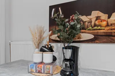 Essen in der Ferienwohnung oder in der Nähe