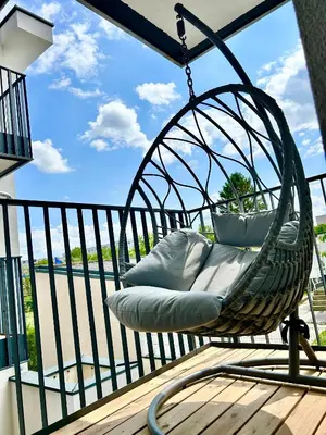 Grundriss der Unterkunft Modern Apartment with Balcony with Free Parking - Nearby Metro