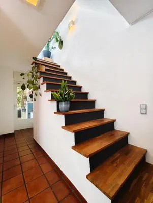 Grundriss der Unterkunft Dachgeschosswohnung mit Dachterrasse