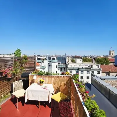 Dachgeschosswohnung mit Dachterrasse