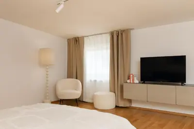 TV/Unterhaltungsangebot in der Unterkunft Cozy, stylish and renovated Duplex in a quiet Area and 15 min to Vienna Center