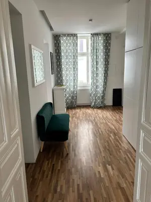 Ein Sitzbereich in der Unterkunft Casa Nostra - Sonnige Wohnung direkt am Augarten