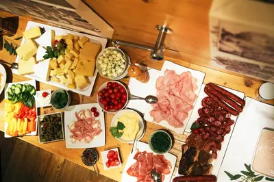 Essen im Hotel oder in der Nähe