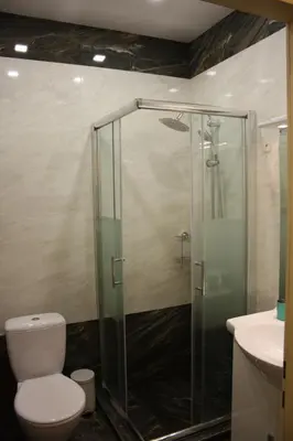 Ein Badezimmer in der Unterkunft Pasettistraße 31