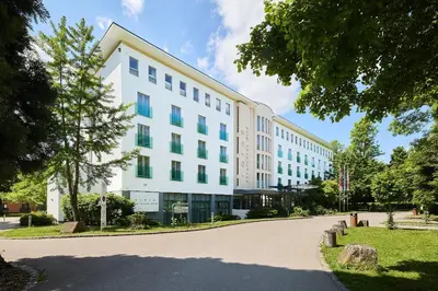 Das Gebäude in dem sich das Hotel befindet