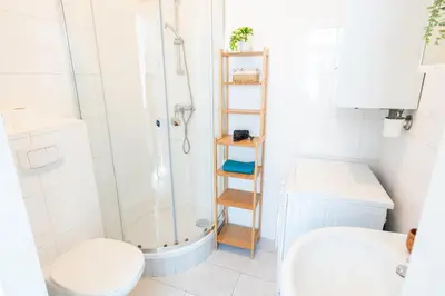 Ein Badezimmer in der Unterkunft Vienna City Apartment Erlachgasse