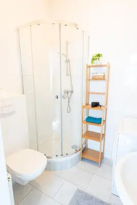 Ein Badezimmer in der Unterkunft Vienna City Apartment Erlachgasse