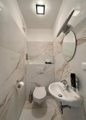 Ein Badezimmer in der Unterkunft Hotel Klimt
