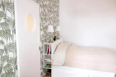 Ein Bett oder Betten in einem Zimmer der Unterkunft Boutique Apartments Vienna