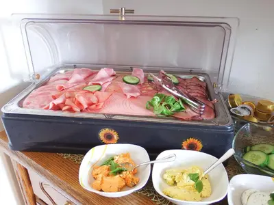 Essen in der Pension oder in der Nähe