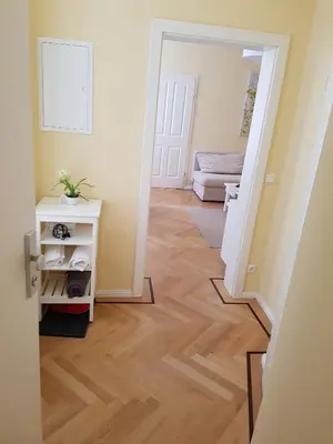 Ein Bett oder Betten in einem Zimmer der Unterkunft Ableidinger Apartments