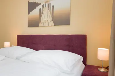 Ein Bett oder Betten in einem Zimmer der Unterkunft Vienna Stay Apartments or Rooms 1050