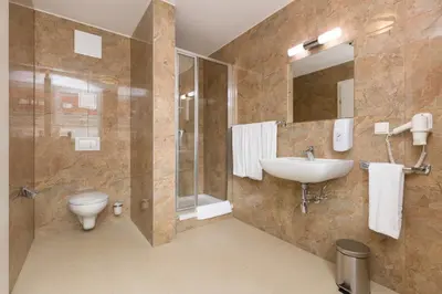 Ein Badezimmer in der Unterkunft Vienna Stay Apartments or Rooms 1050