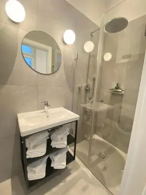 Ein Badezimmer in der Unterkunft Vienna Stay Apartments or Rooms 1050