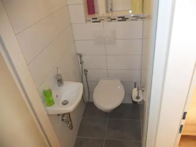 Ein Badezimmer in der Unterkunft Leopoldauer Apartment