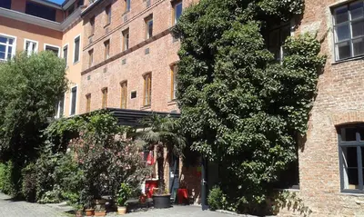 Das Gebäude in dem sich das Hotel befindet