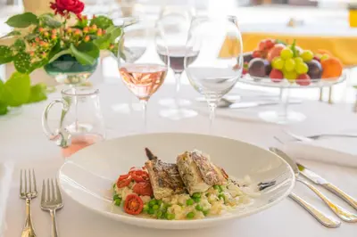 Essen im Hotel oder in der Nähe