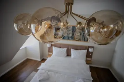 Ein Bett oder Betten in einem Zimmer der Unterkunft Parklane Boutique Hotel - Newly Renovated