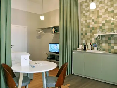 TV/Unterhaltungsangebot in der Unterkunft grätzlhotel Meidlinger Markt