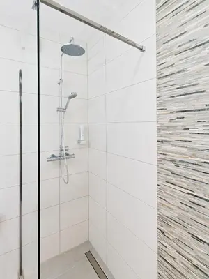 Ein Badezimmer in der Unterkunft Motel Baden