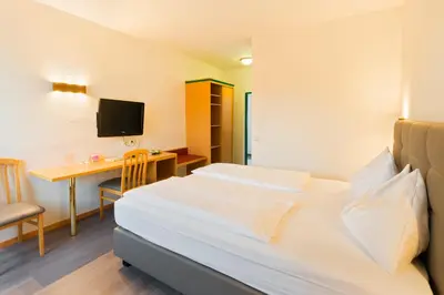 Ein Bett oder Betten in einem Zimmer der Unterkunft Motel Baden