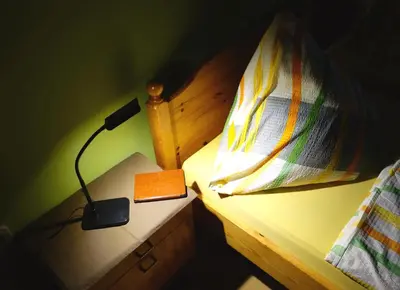 Ein Bett oder Betten in einem Zimmer der Unterkunft Gasthaus Helena