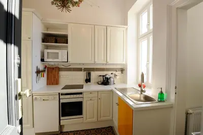 Küche/Küchenzeile in der Unterkunft Leuhusen Boutique Apartments Vienna, Wien