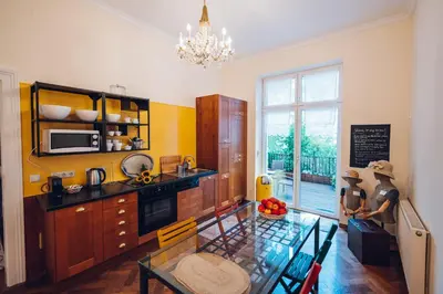 Küche/Küchenzeile in der Unterkunft Leuhusen Boutique Apartments Vienna, Wien