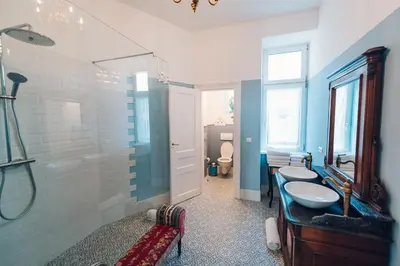 Ein Badezimmer in der Unterkunft Leuhusen Boutique Apartments Vienna, Wien