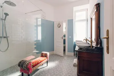 Ein Badezimmer in der Unterkunft Leuhusen Boutique Apartments Vienna, Wien