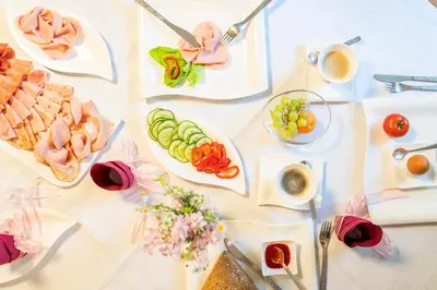 Essen in der Ferienwohnung oder in der Nähe