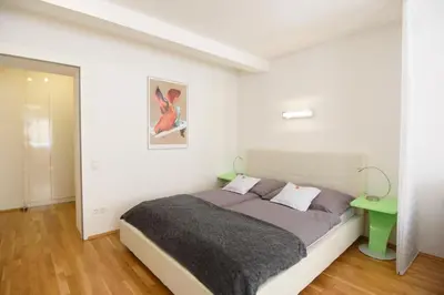 Ein Bett oder Betten in einem Zimmer der Unterkunft Design Apartment - Centrally located
