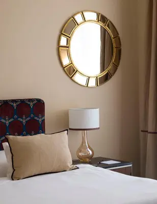 Ein Bett oder Betten in einem Zimmer der Unterkunft Roosevelt Stadthaus