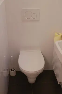 Ein Badezimmer in der Unterkunft Casa Nostra - Ruhige Stadtwohnung mit Balkon