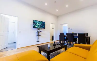 TV/Unterhaltungsangebot in der Unterkunft Vienna Market Apartments